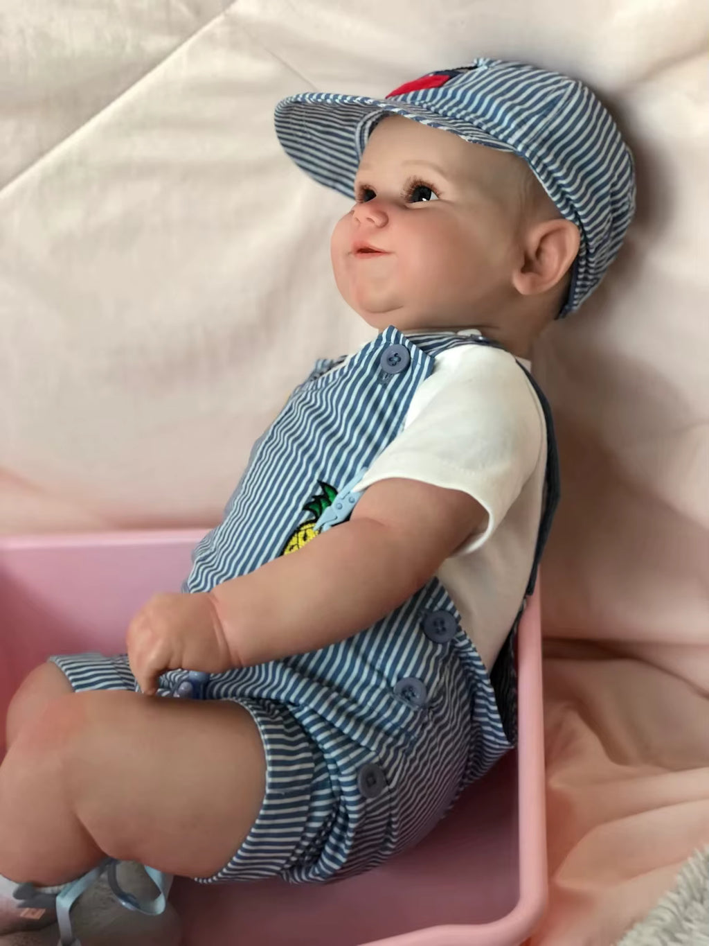 Lalka Reborn Maddie 60 cm – realistyczna lalka niemowlęca z miękkim korpusem