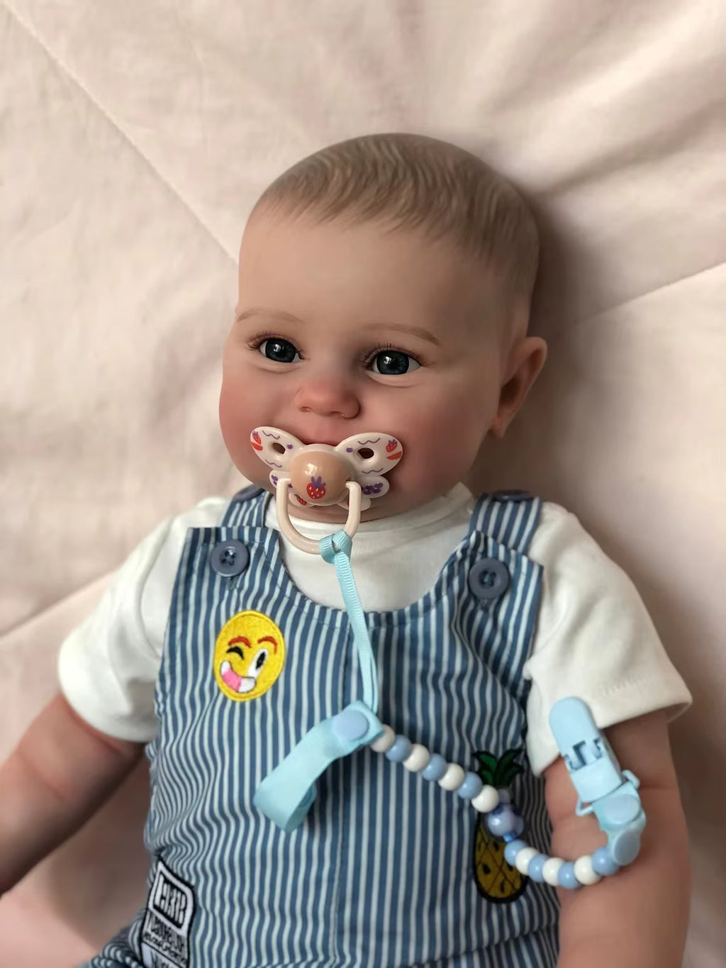 Lalka Reborn Maddie 60 cm – realistyczna lalka niemowlęca z miękkim korpusem