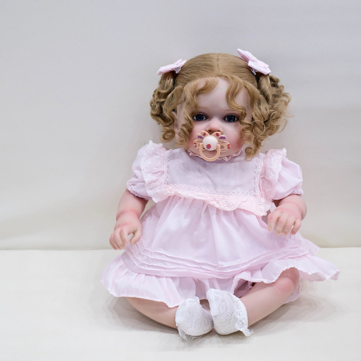 Lalka Reborn Tutti 60 cm – realistyczna dziewczynka z miękkim korpusem