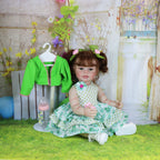 Frogy 56 cm – realistyczna lalka reborn z miękkiego winylu