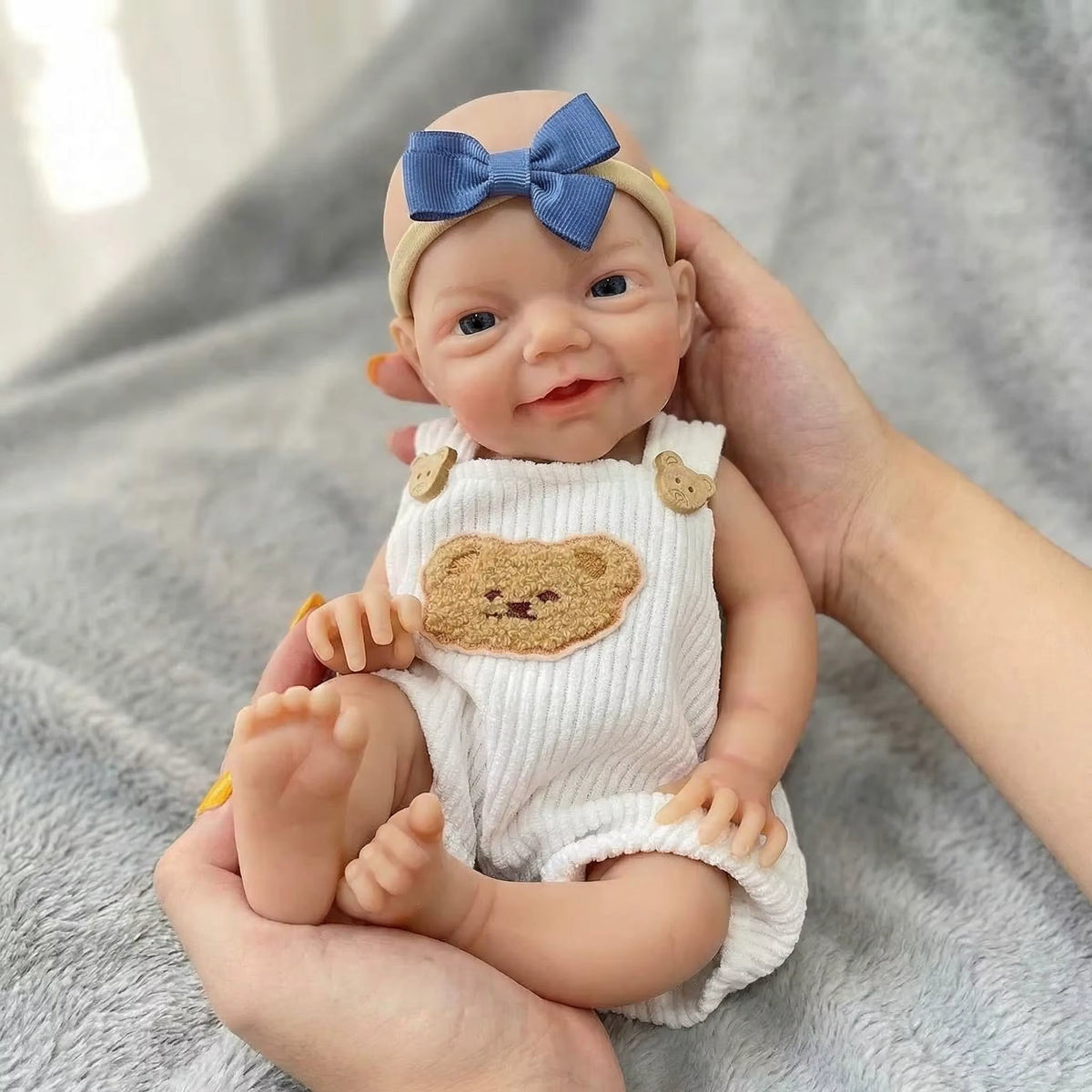 Lalka Reborn Charlie 12 cali – wyjątkowo miękka silikonowa lalka niemowlęca