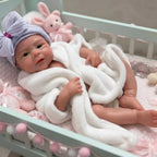 Lalka Reborn Elijah 44 cm – realistyczny chłopiec z miękkiego silikonu