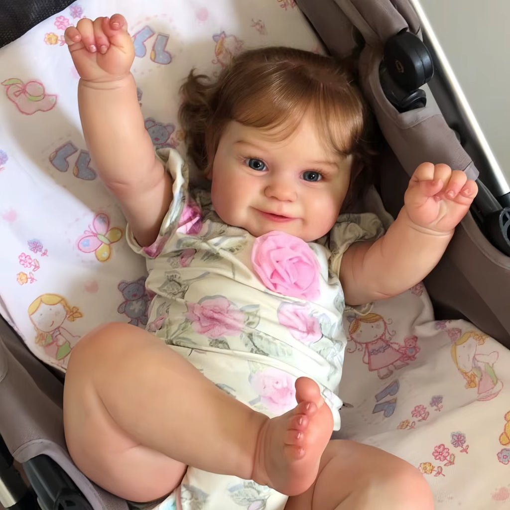 Maddie 50 cm – realistyczna lalka Reborn dziewczynka z miękkiego winylu