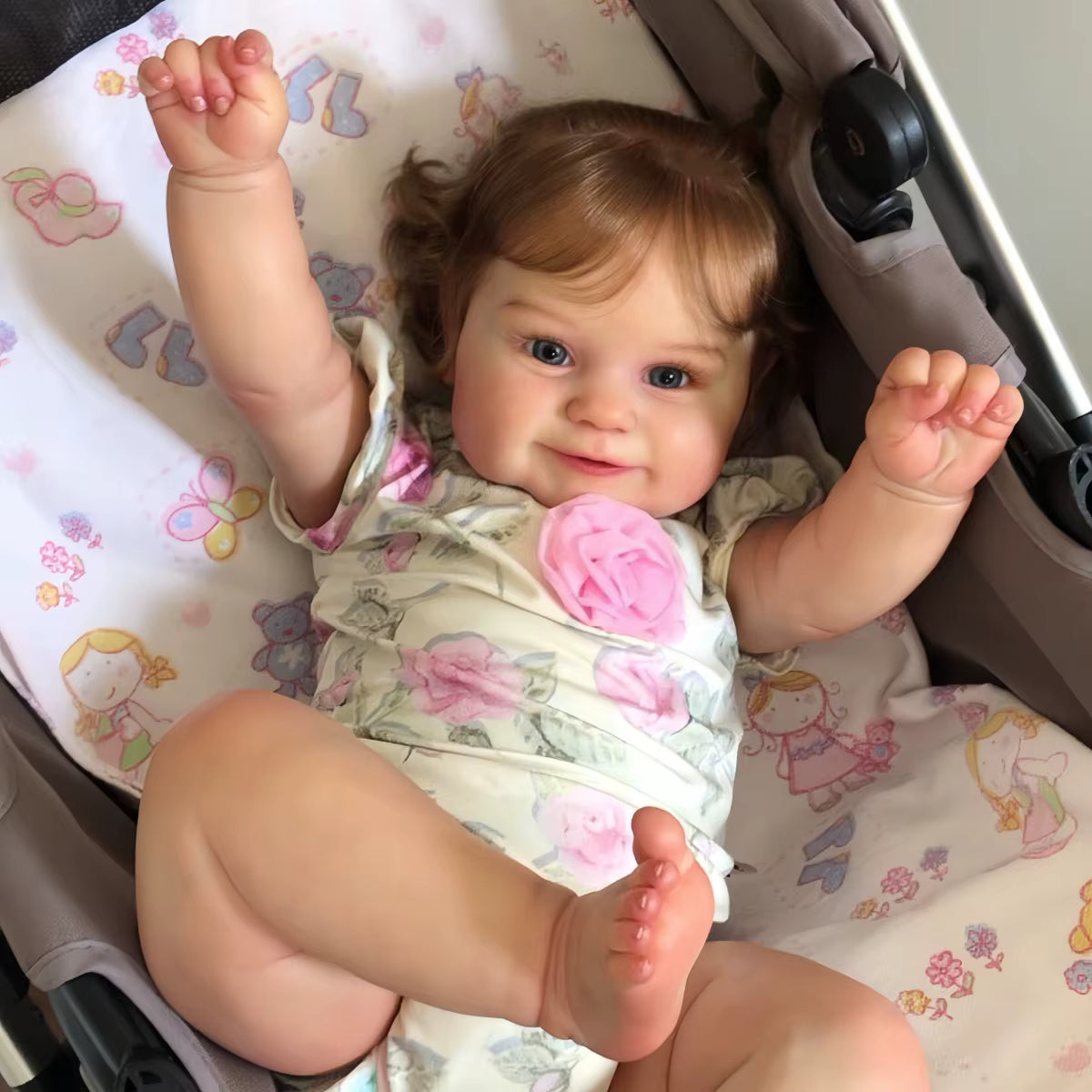 Maddie 50 cm – realistyczna lalka Reborn dziewczynka z miękkiego winylu