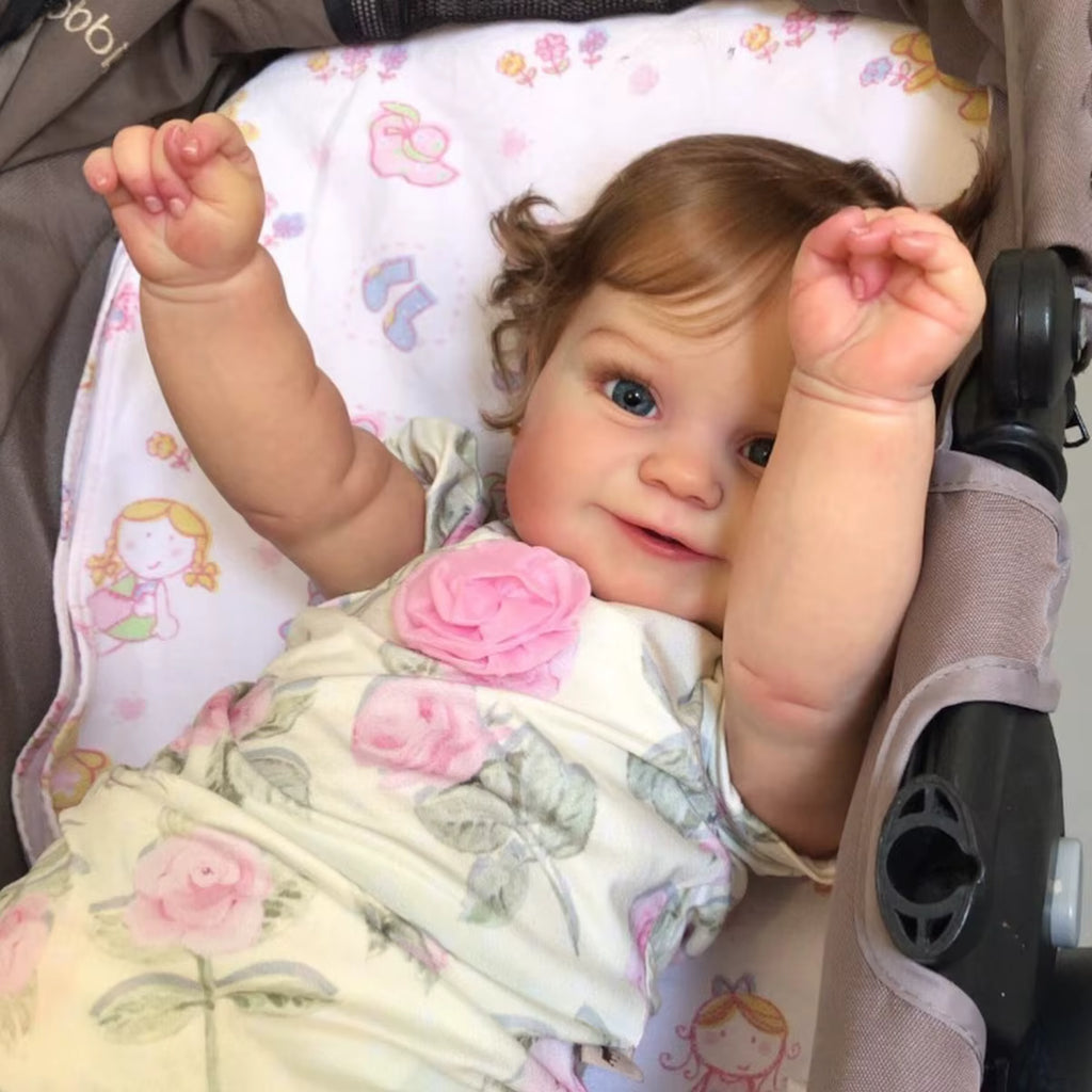 Maddie 50 cm – realistyczna lalka Reborn dziewczynka z miękkiego winylu