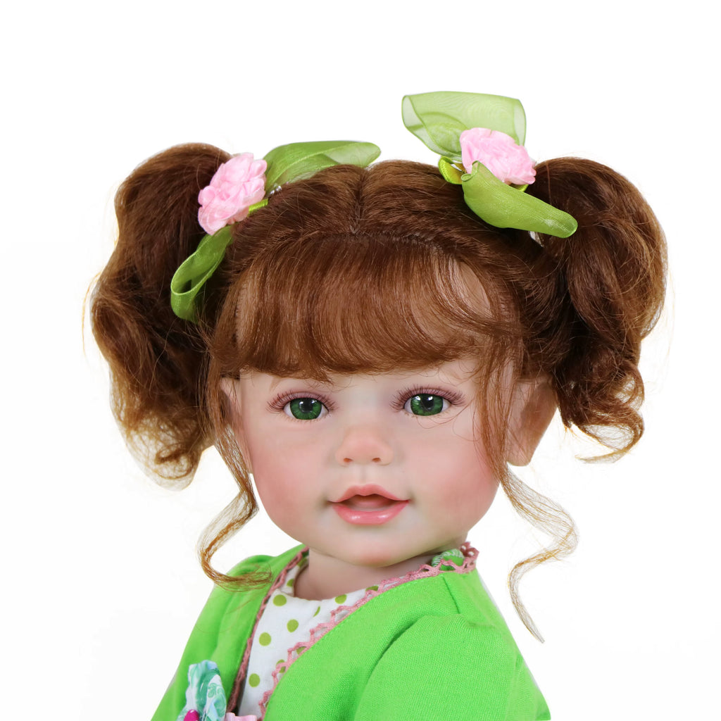 Frogy 56 cm – realistyczna lalka reborn z miękkiego winylu