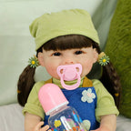 Lalka Reborn Raya 48 cm – realistyczna dziewczynka z pełnym winylowym ciałem