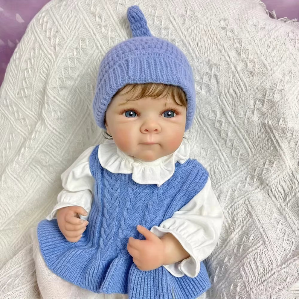 Lalka Reborn Bettie 45 cm – realistyczna lalka niemowlęca z pełnego winylu