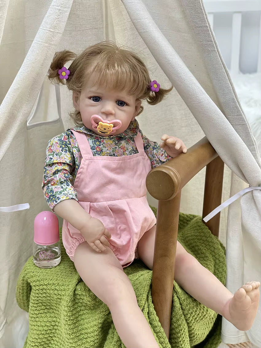 Lalka Reborn Amelia 60 cm – realistyczna lalka niemowlęca