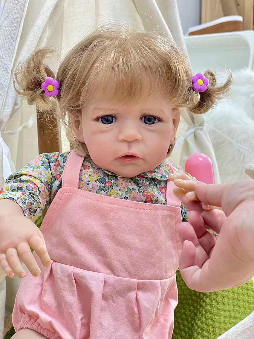 Lalka Reborn Amelia 60 cm – realistyczna lalka niemowlęca