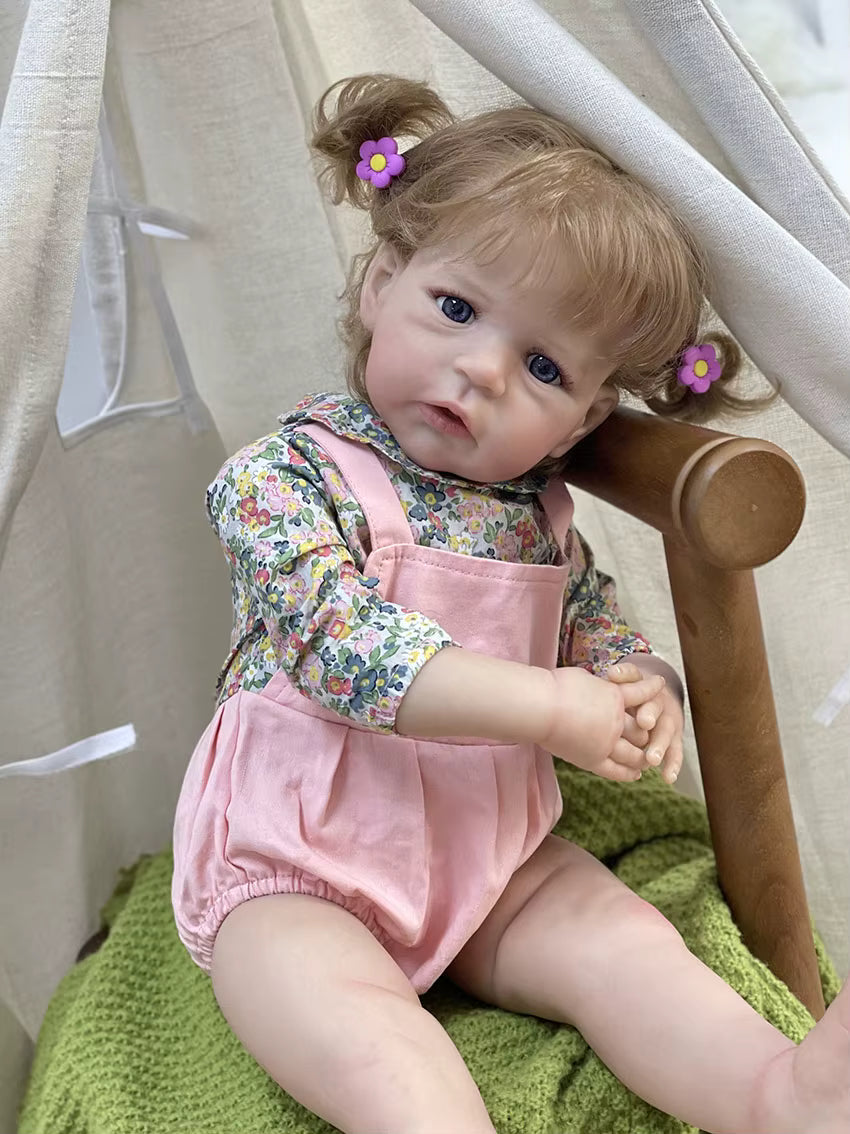 Lalka Reborn Amelia 60 cm – realistyczna lalka niemowlęca