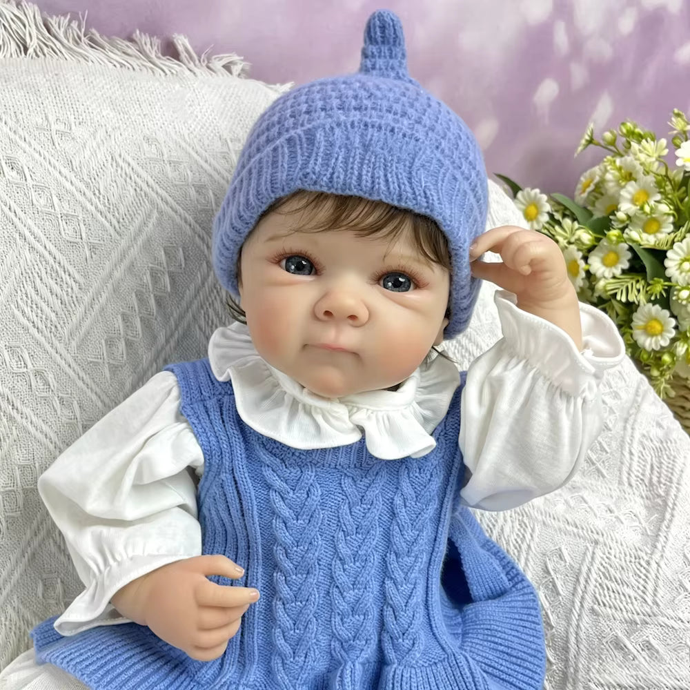 Lalka Reborn Bettie 45 cm – realistyczna lalka niemowlęca z pełnego winylu