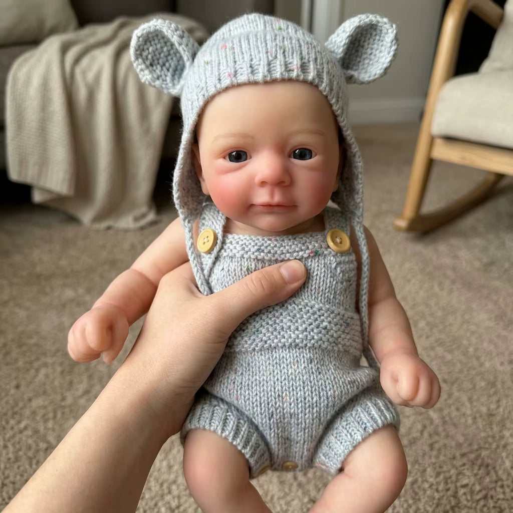 Lalka Reborn Felica 13 cali – miękka w dotyku lalka niemowlęca