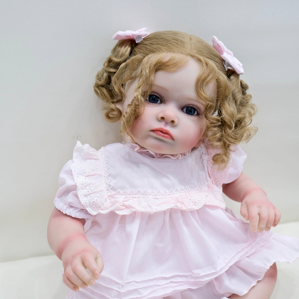 Lalka Reborn Tutti 60 cm – realistyczna dziewczynka z miękkim korpusem
