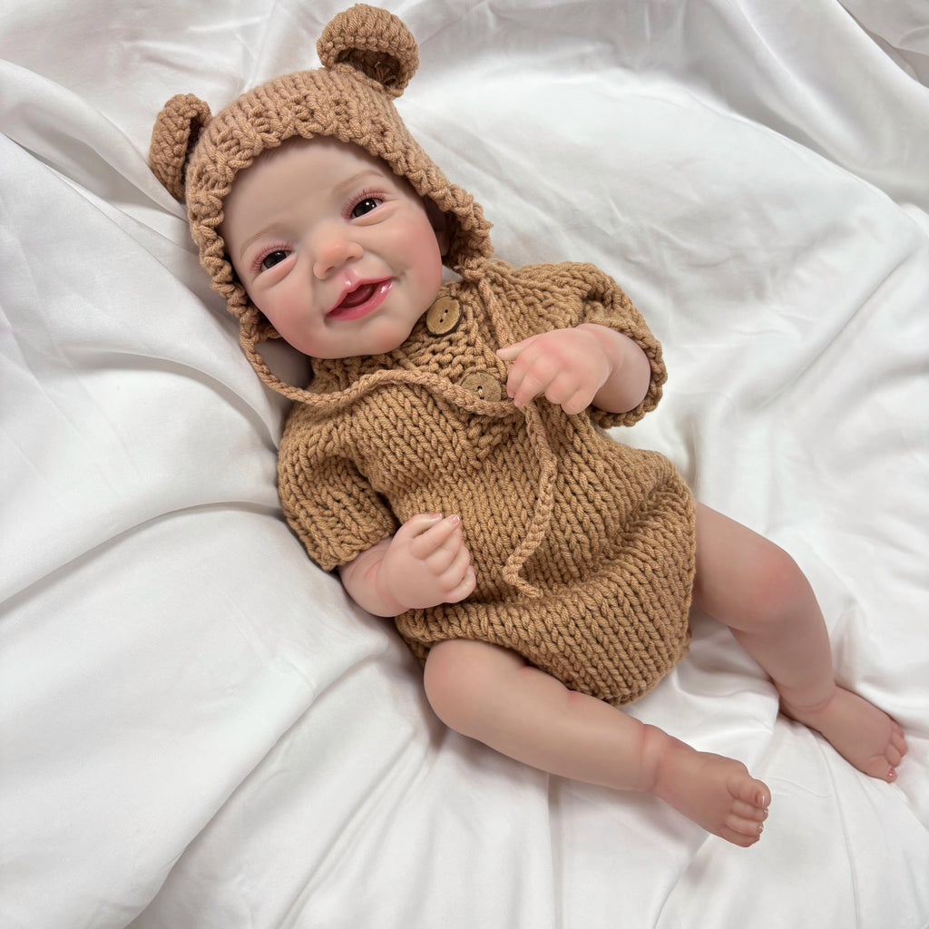 Lalka Reborn Charlie 48 cm – realistyczna dziewczynka