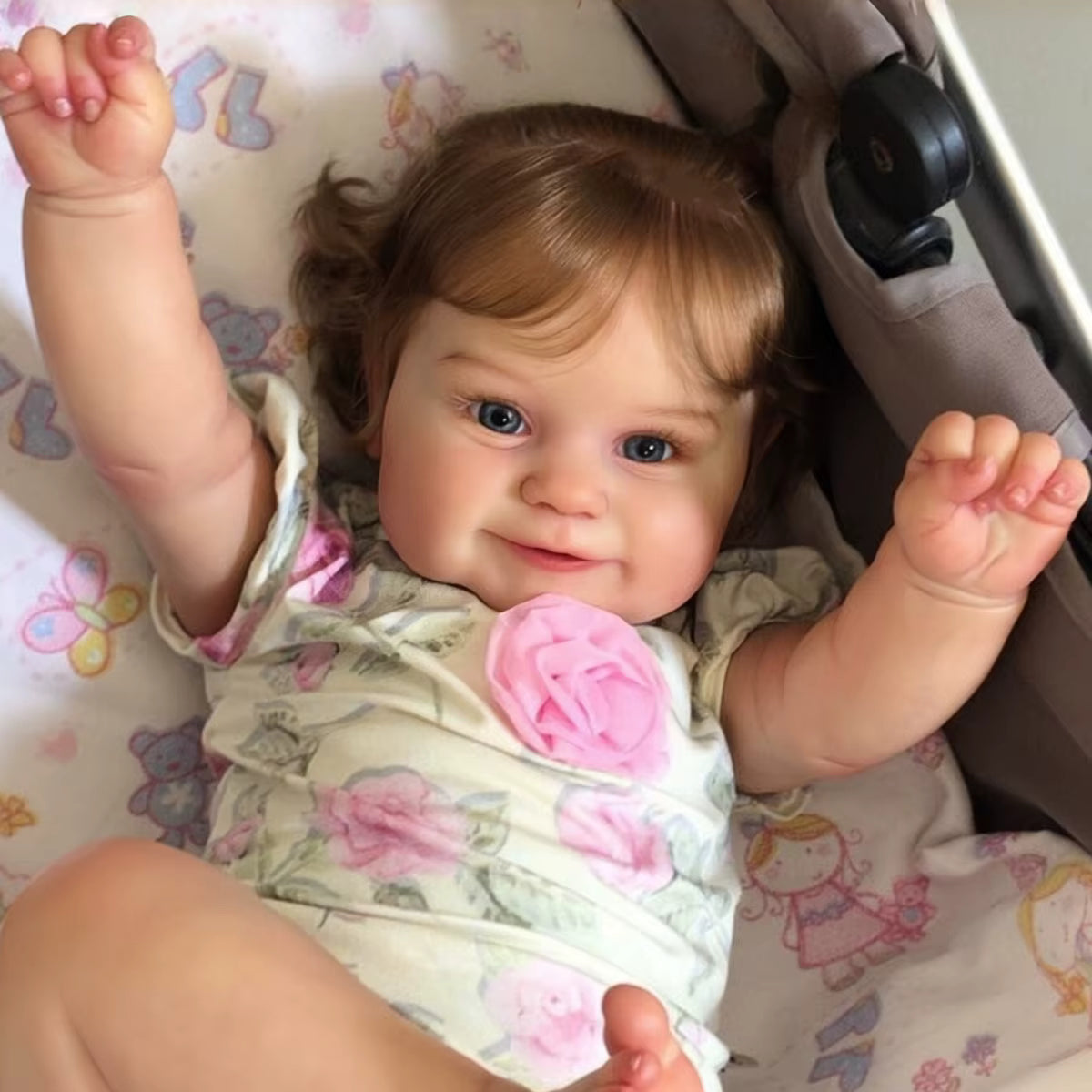 Maddie 50 cm – realistyczna lalka Reborn dziewczynka z miękkiego winylu