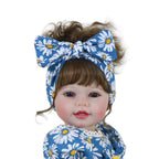 Daisy 56 cm – realistyczna lalka reborn z miękkiego winylu