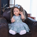 Princess Rosa 56 cm – realistyczna lalka reborn z pełnego silikonu winylowego