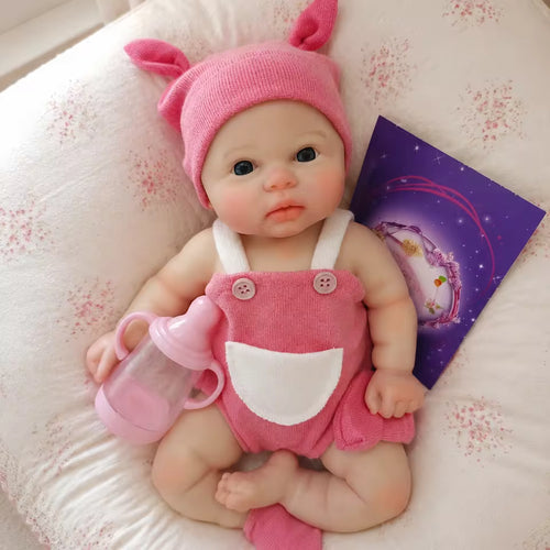 Lalka Reborn 33 cm – realistyczne niemowlę z otwartymi oczami