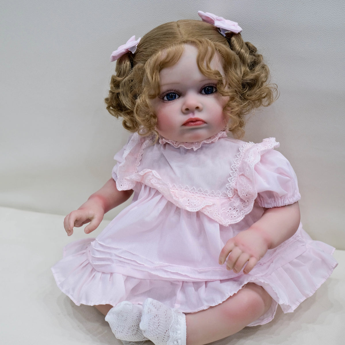 Lalka Reborn Tutti 60 cm – realistyczna dziewczynka z miękkim korpusem